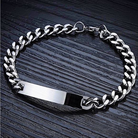 STERLING SILVER CHAIN BRACELET - Picture 5 of 7